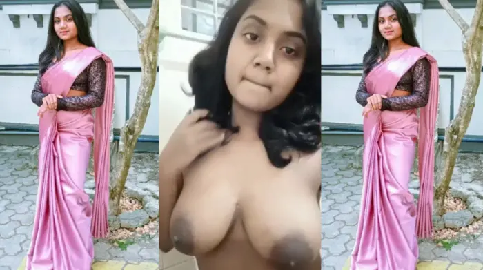 Cute Tamil GF Show Boobs & Giving a Blowjob HD